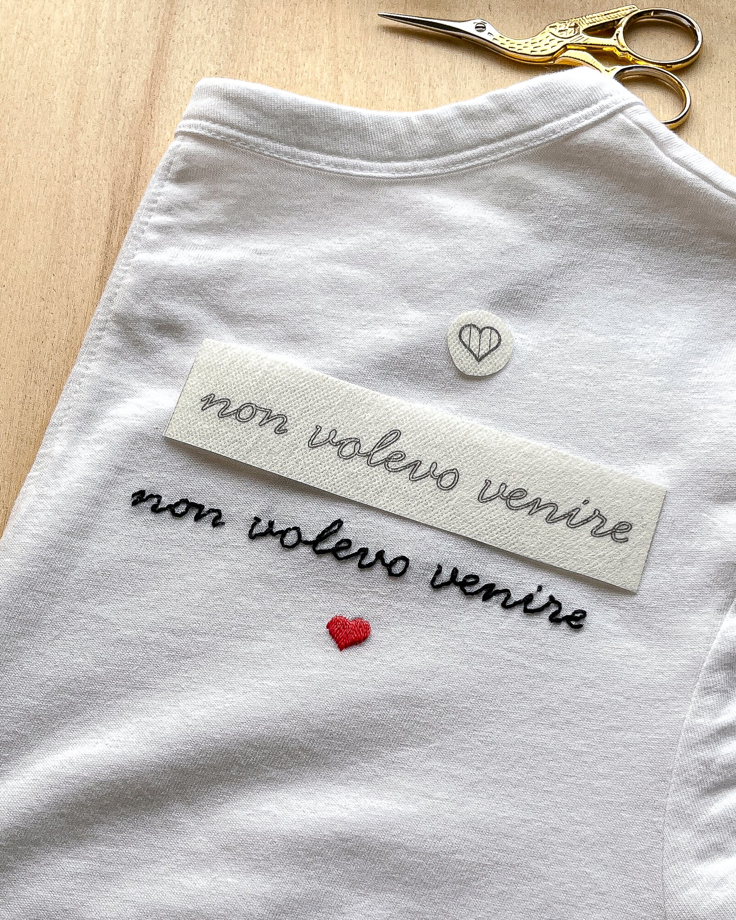 Pacchetto di stick and stitch - Ricama la tua maglietta