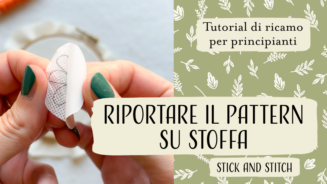 Come utilizzare la carta idrosolubile da ricamo