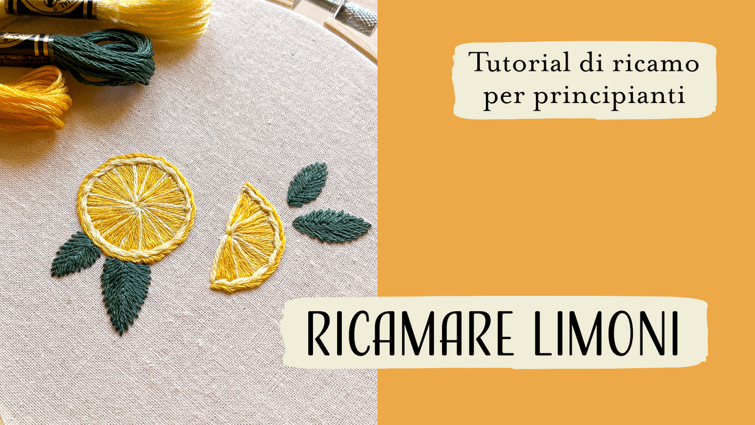 Come ricamare i limoni
