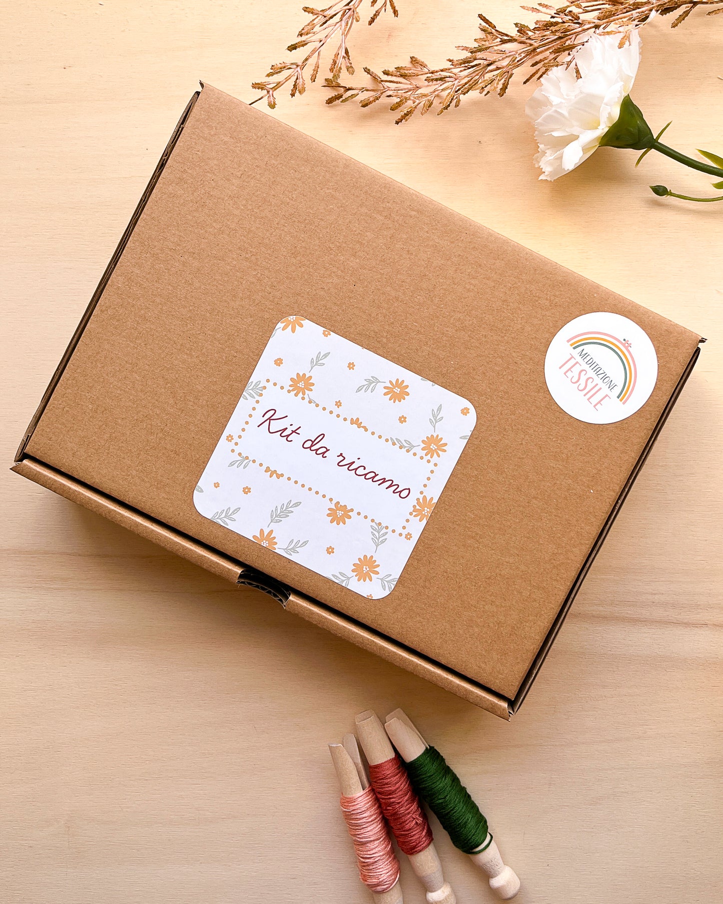 Kit da ricamo completo