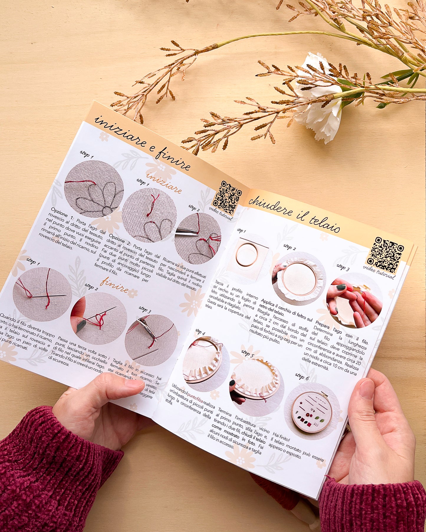 Manuale di ricamo per principianti