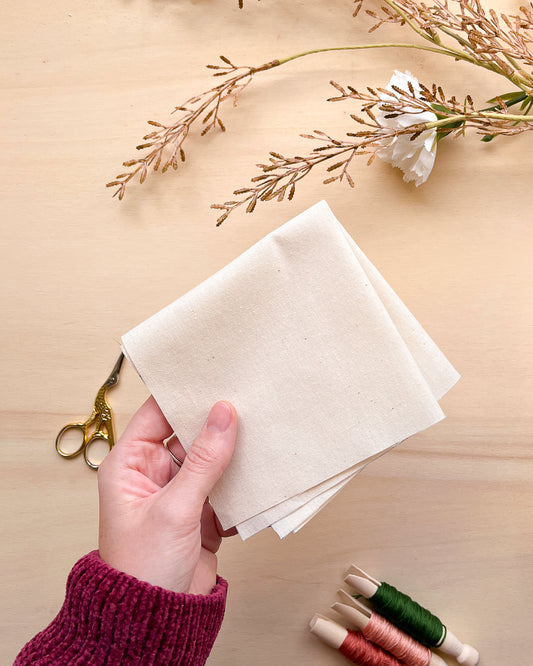 Cotone naturale da ricamo