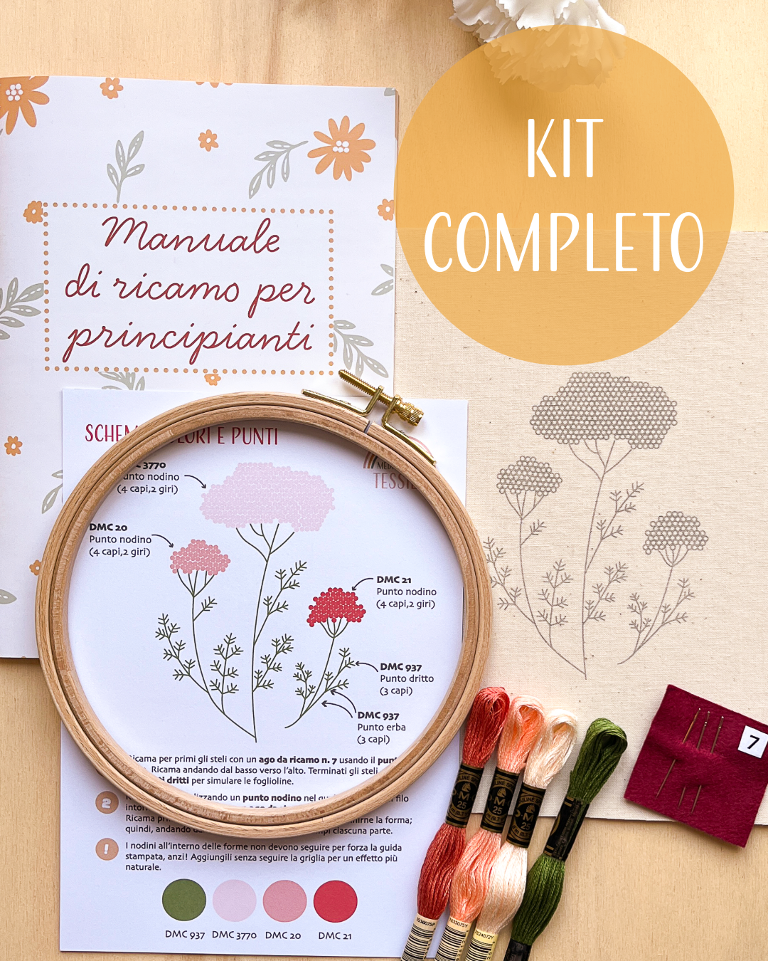 Kit da ricamo – Achillea