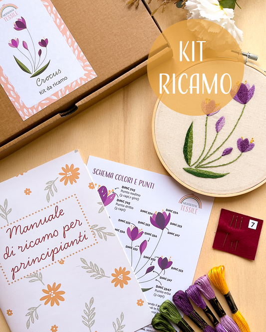 Kit da ricamo – Crocus