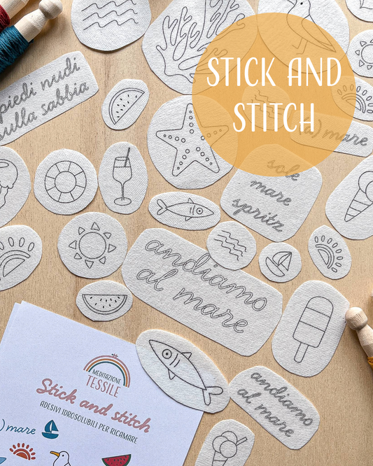 Pacchetto di stick and stitch - Mare