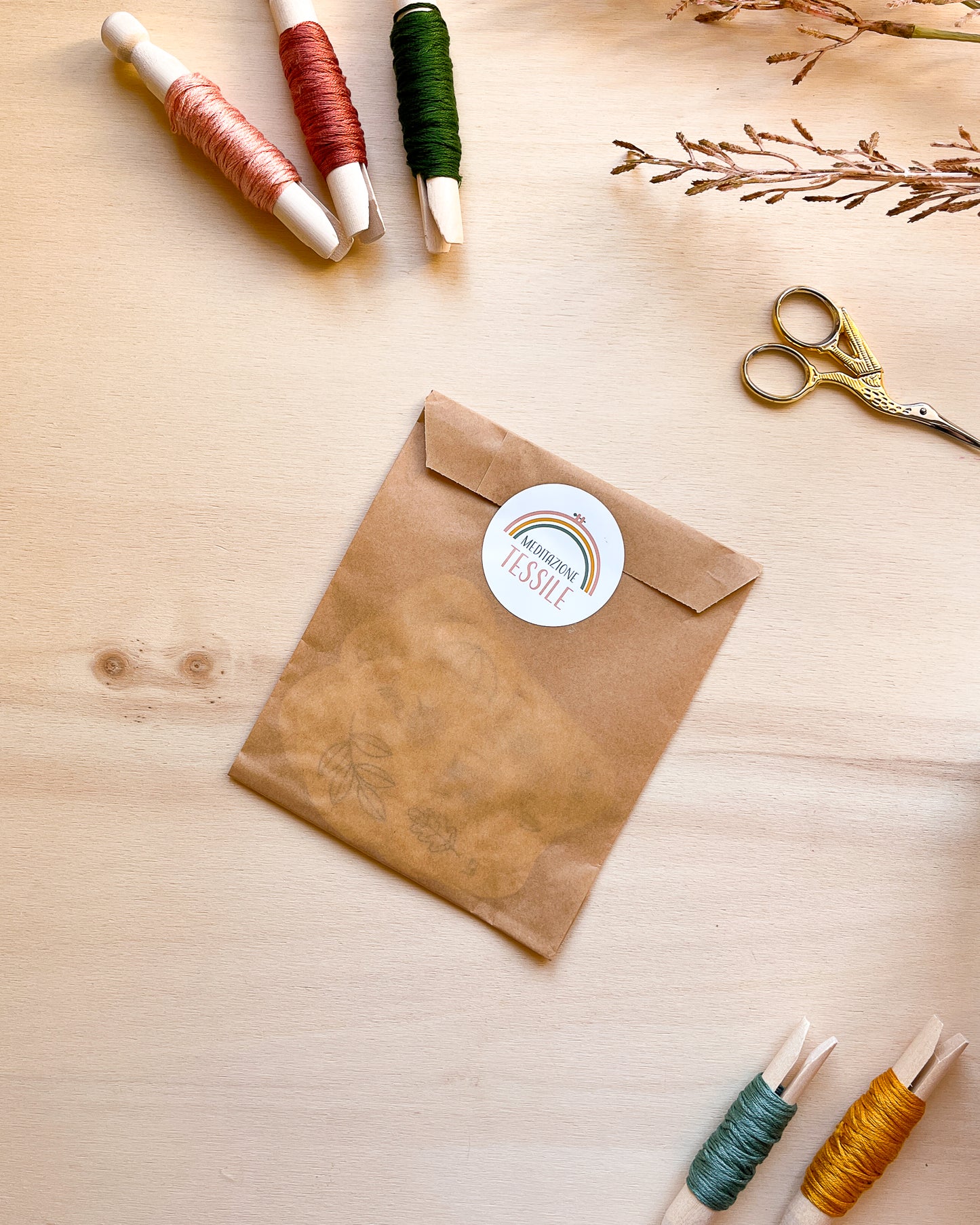 Pacchetto di stick and stitch - Ricami autunnali