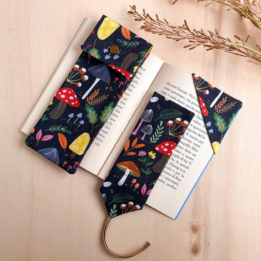 Astuccio con funghi + segnalibro